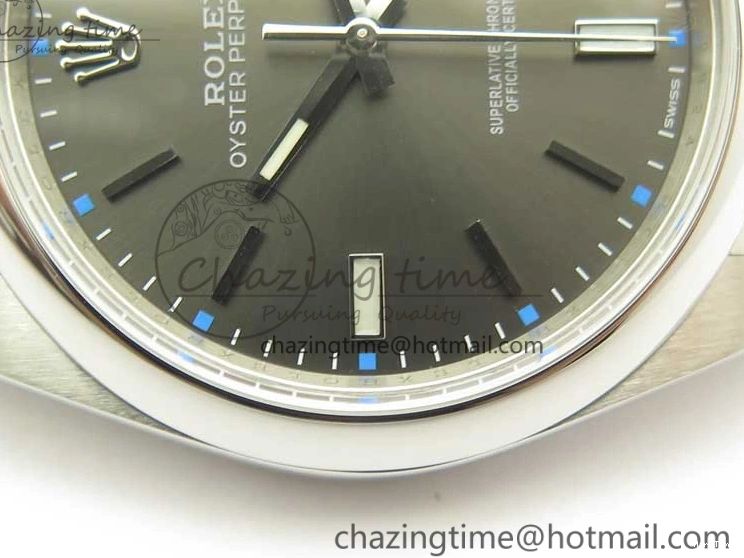 MiroTime 0507 Oyster Perpetual 39mm 114300 ARF 1:1 Best Edition 904L SS Case and Bracelet Gray Rhodium Dial SH Resilient 3394